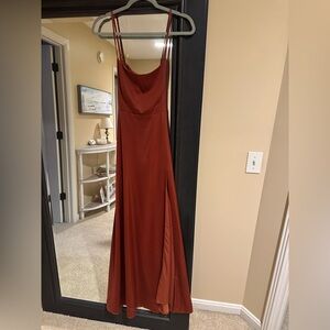Rust Showpo Maxi Dress